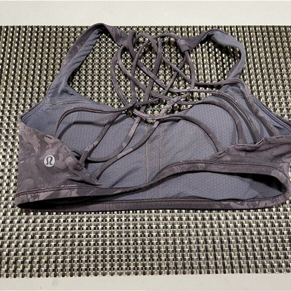 Lululemon Free To Be Bra Size 8 Purple - Picture 4 of 6